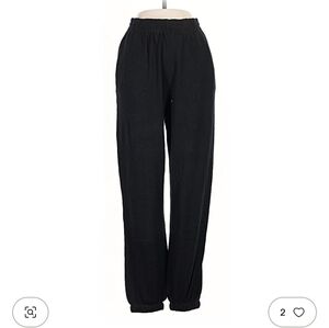 NakedCashmere Black Lounge/Jogger Pants Retails For $300 Cashmere/Organic Cotton